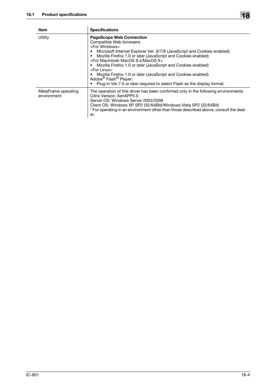 Konica Minolta bizhub PRESS C70hc User Manual | Page 231 / 249