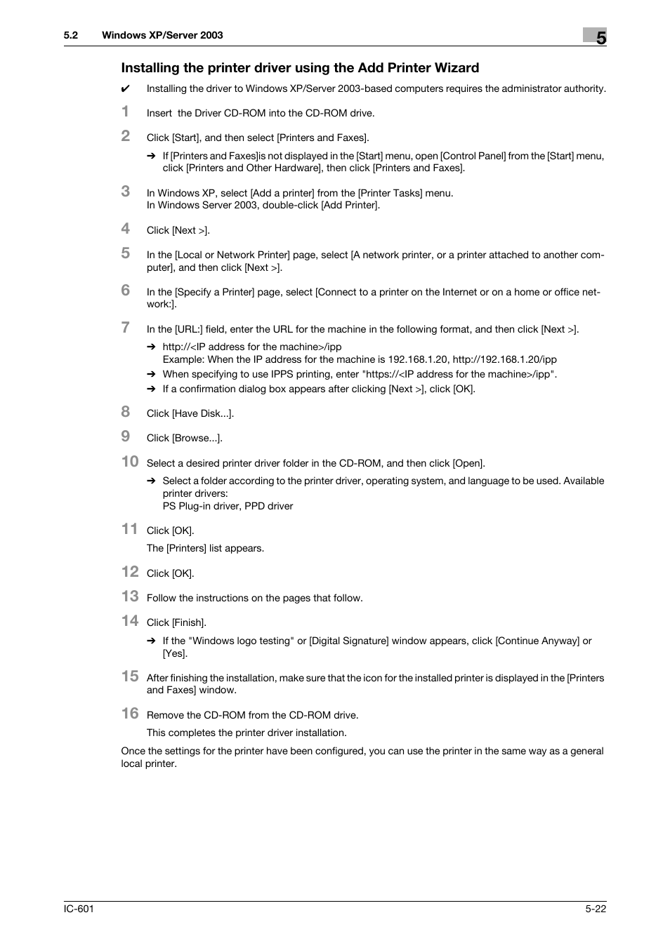 Konica Minolta bizhub PRESS C70hc User Manual | Page 60 / 249