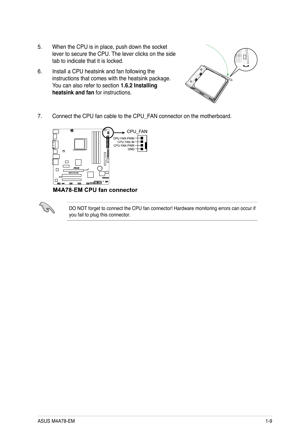 Asus Motherboard M4A78-EM User Manual | Page 21 / 64