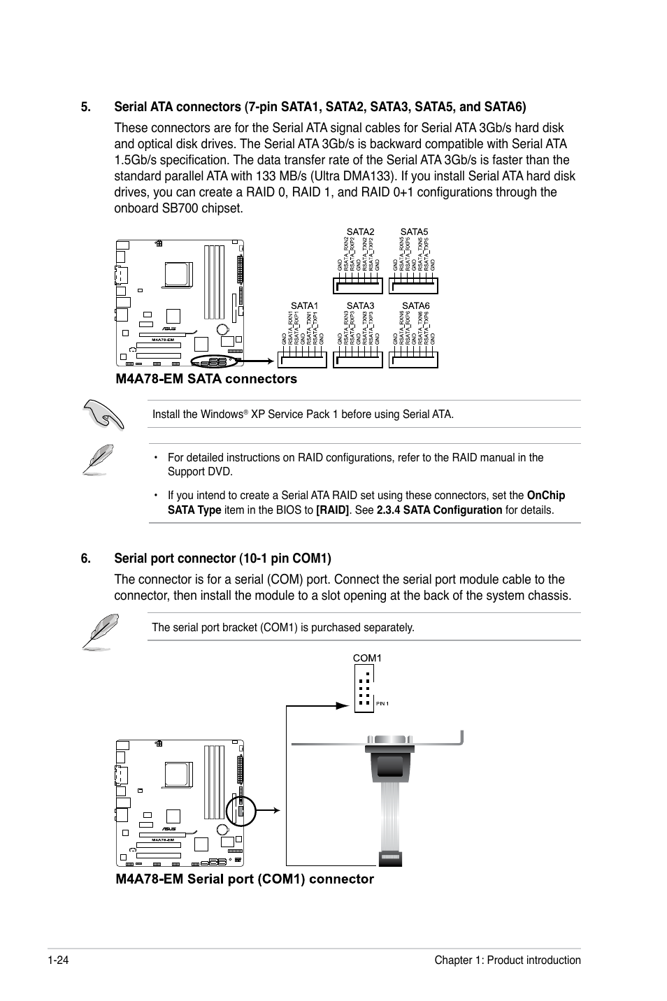 Asus Motherboard M4A78-EM User Manual | Page 36 / 64