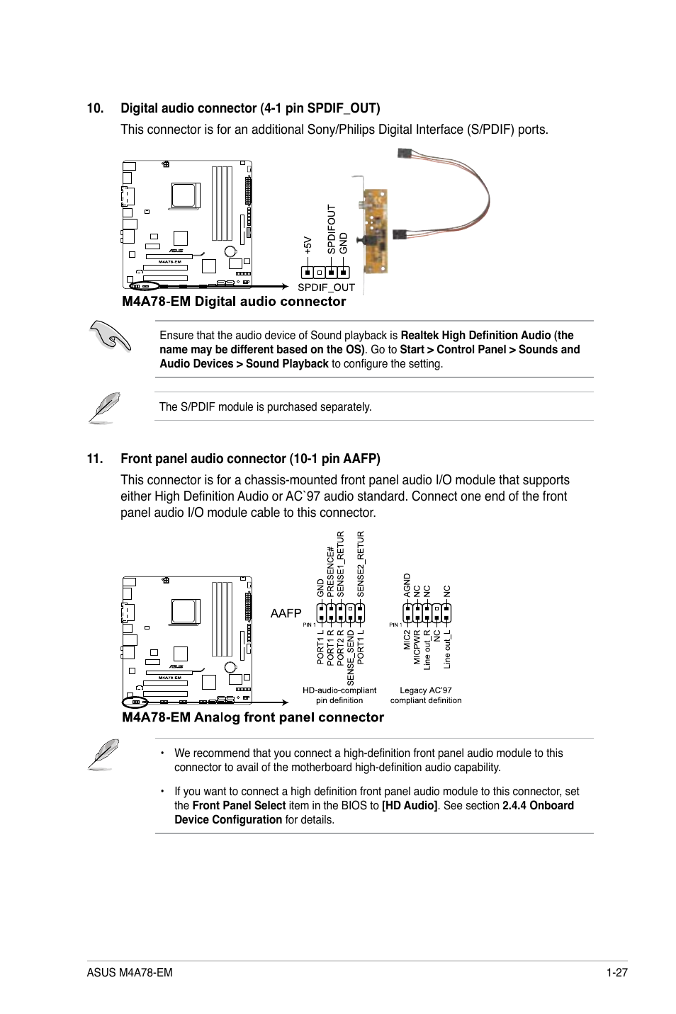 Asus Motherboard M4A78-EM User Manual | Page 39 / 64