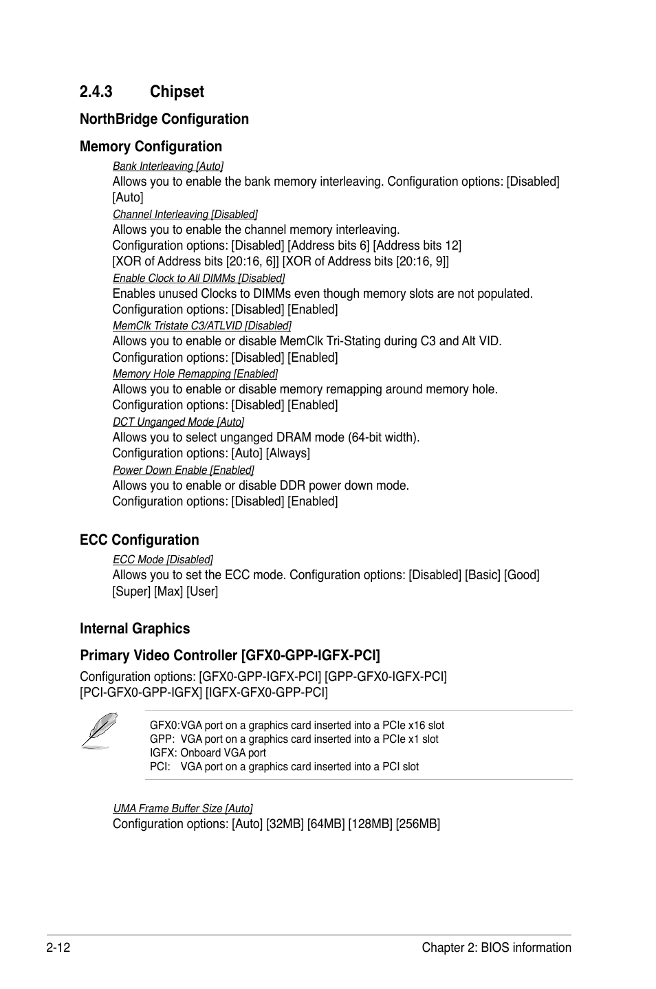 3 chipset, Chipset -12 | Asus Motherboard M4A78-EM User Manual | Page 54 / 64