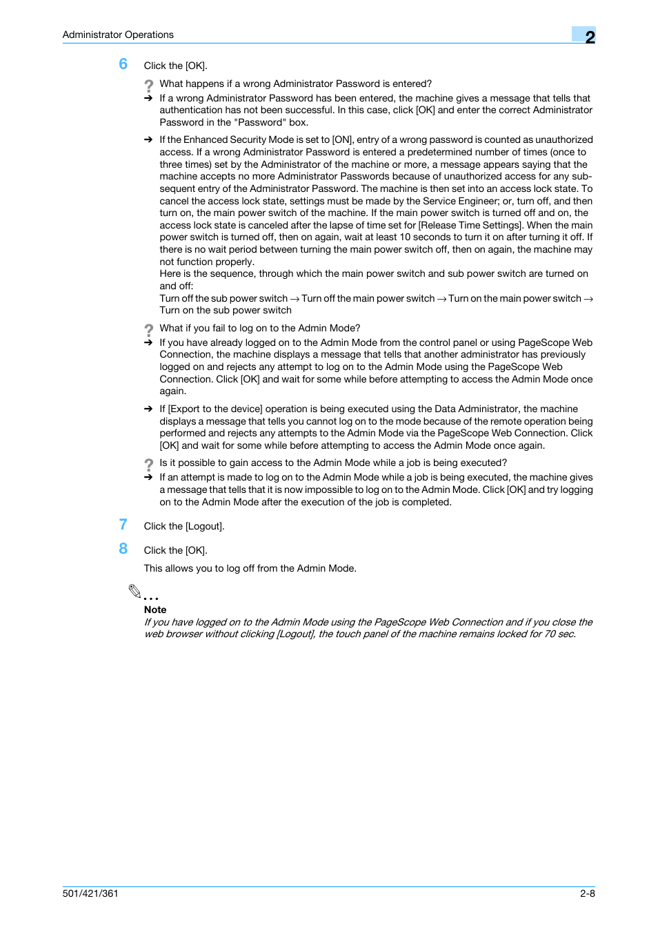 Konica Minolta bizhub 361 User Manual | Page 25 / 217