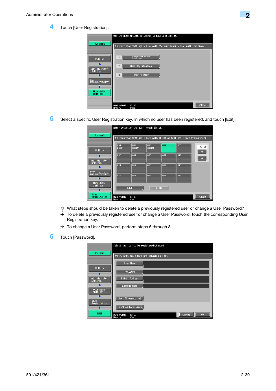 Konica Minolta bizhub 361 User Manual | Page 47 / 217