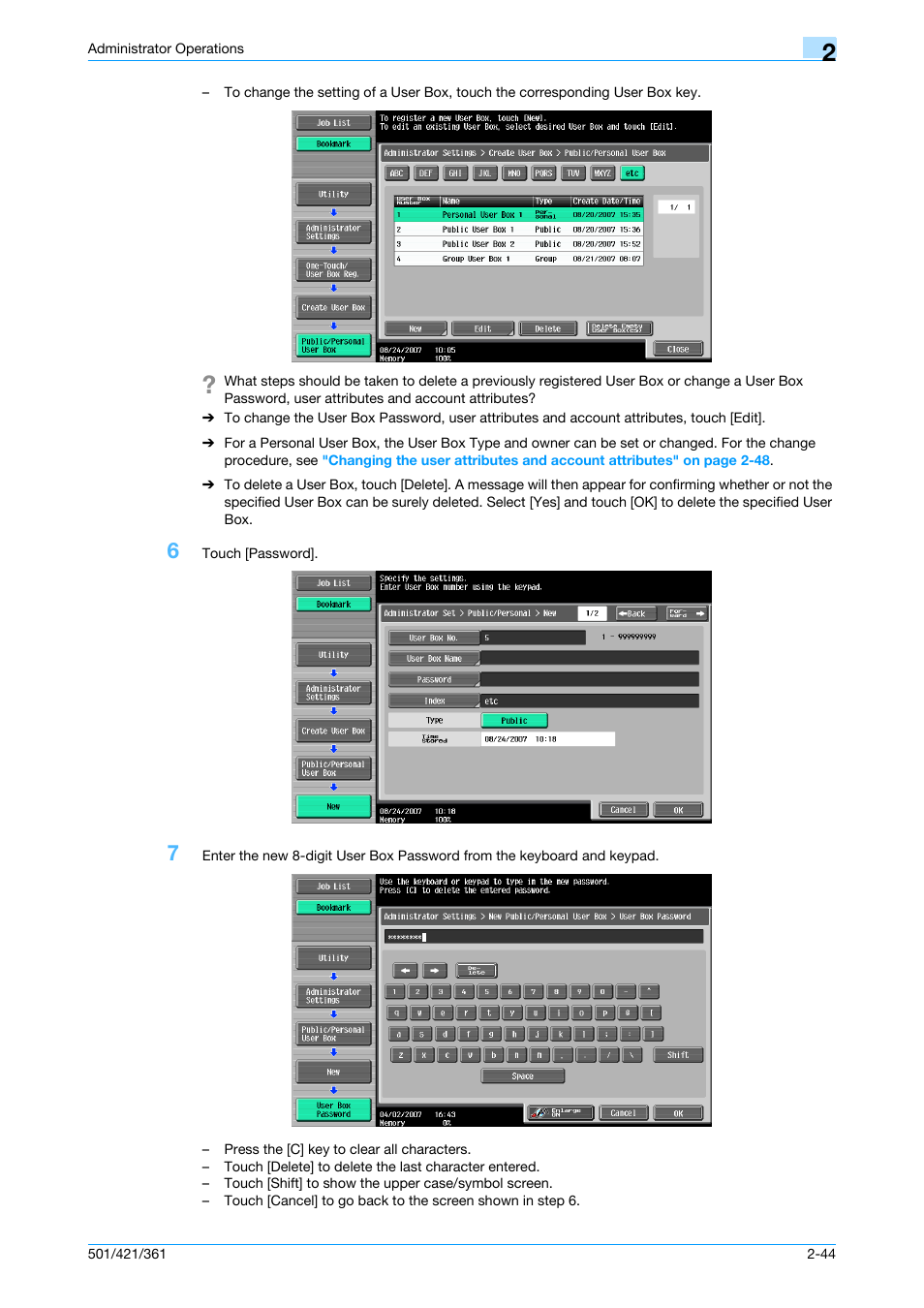 Konica Minolta bizhub 361 User Manual | Page 61 / 217