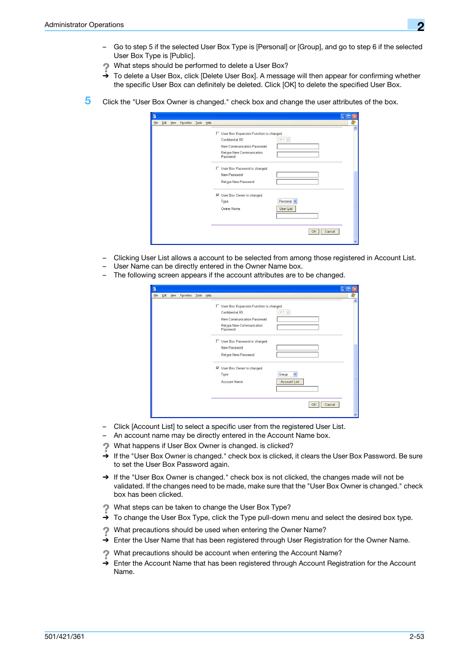 Konica Minolta bizhub 361 User Manual | Page 70 / 217