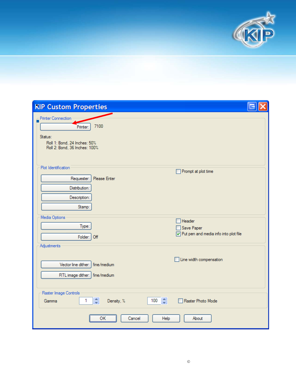 Kip certified autocad driver | Konica Minolta KIP Color 80 User Manual | Page 7 / 28