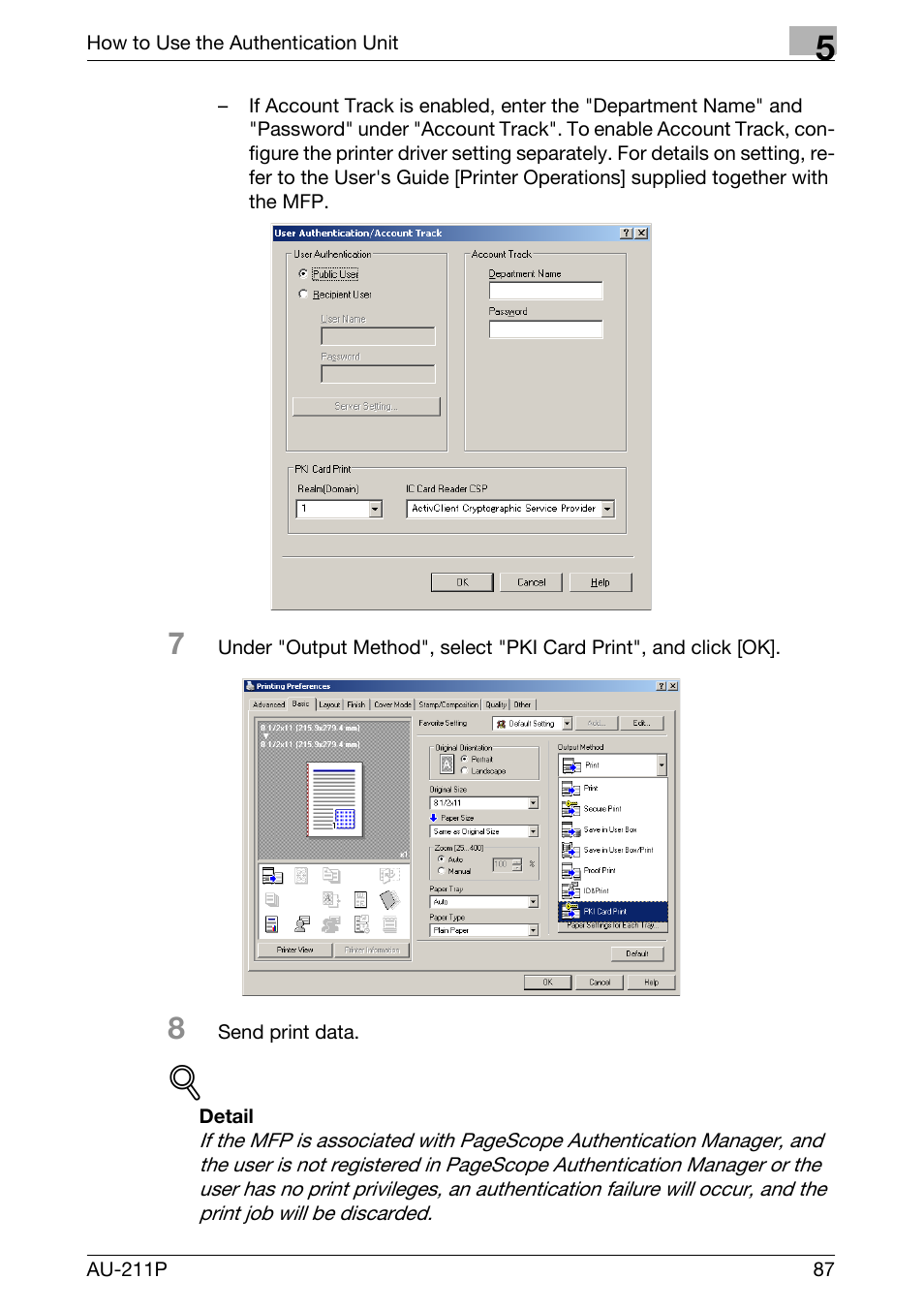 Konica Minolta bizhub 751 User Manual | Page 25 / 53