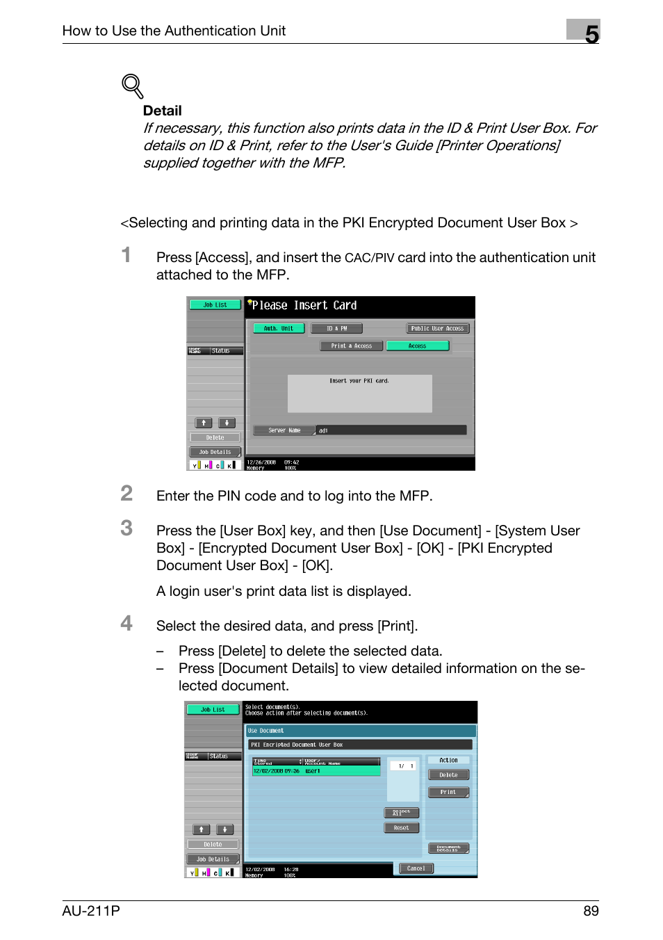 Konica Minolta bizhub 751 User Manual | Page 27 / 53