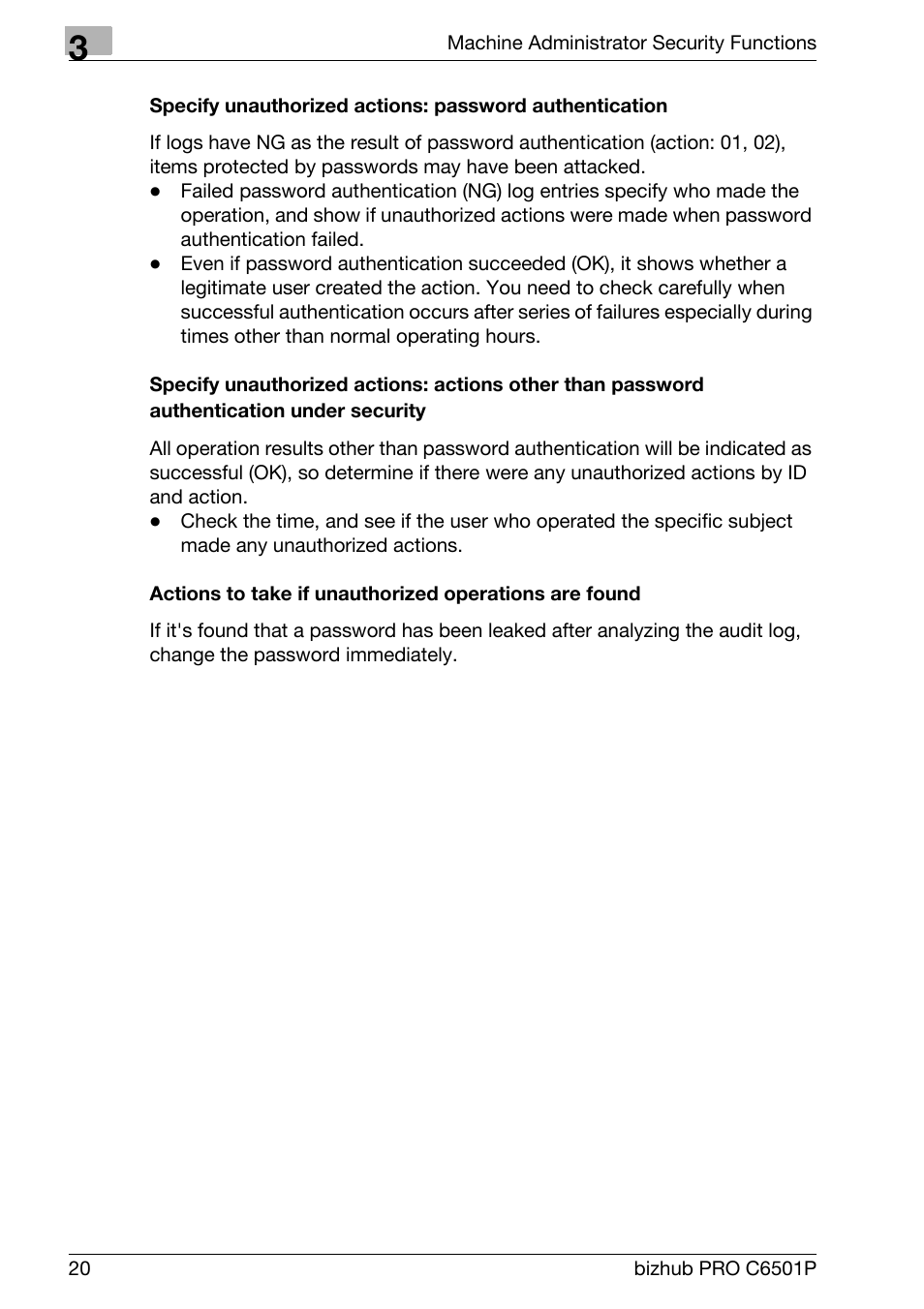 Konica Minolta bizhub PRO C6501P User Manual | Page 28 / 32