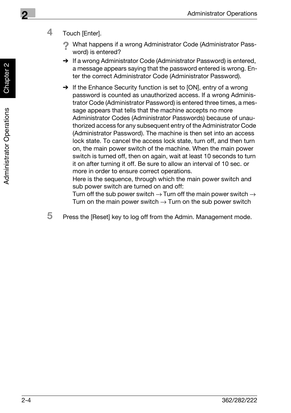 Konica Minolta bizhub 282 User Manual | Page 21 / 90