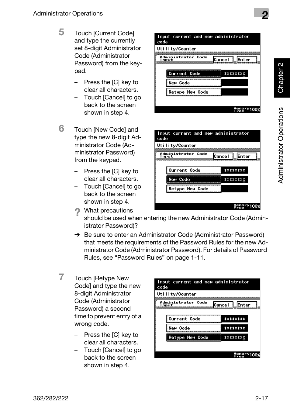 Konica Minolta bizhub 282 User Manual | Page 34 / 90