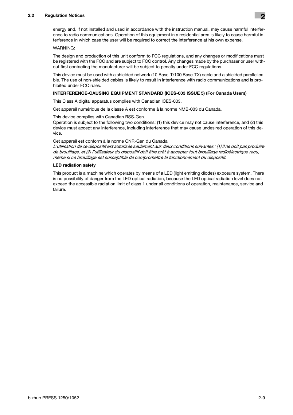 Konica Minolta bizhub PRESS 1250 User Manual | Page 19 / 52
