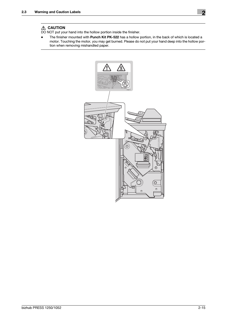 Konica Minolta bizhub PRESS 1250 User Manual | Page 25 / 52