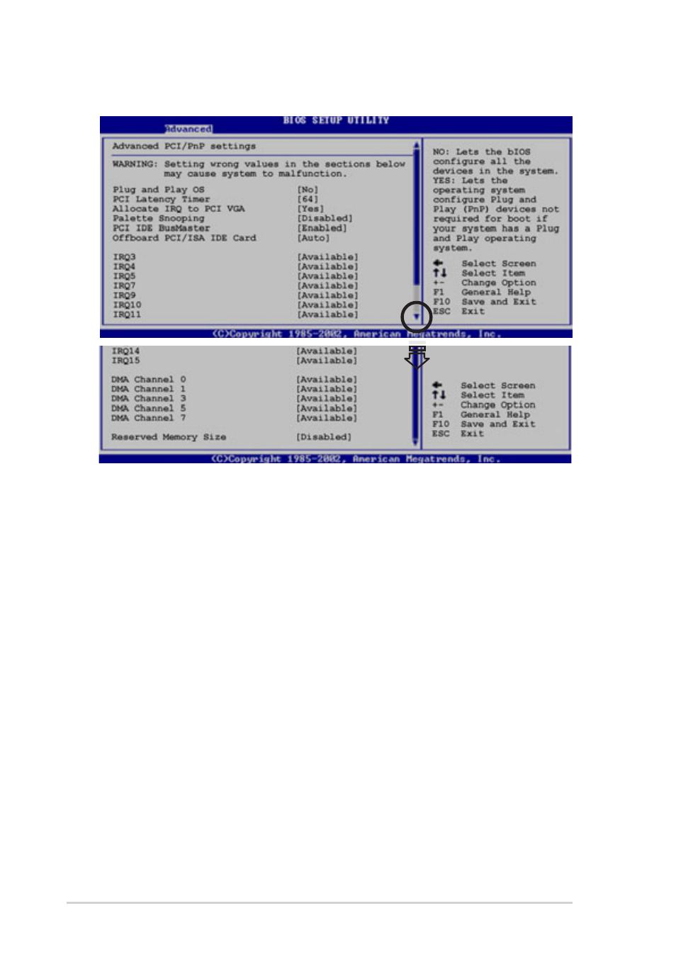 3 pcipnp | Asus Motherboard A7N8X-VM/400 User Manual | Page 48 / 64