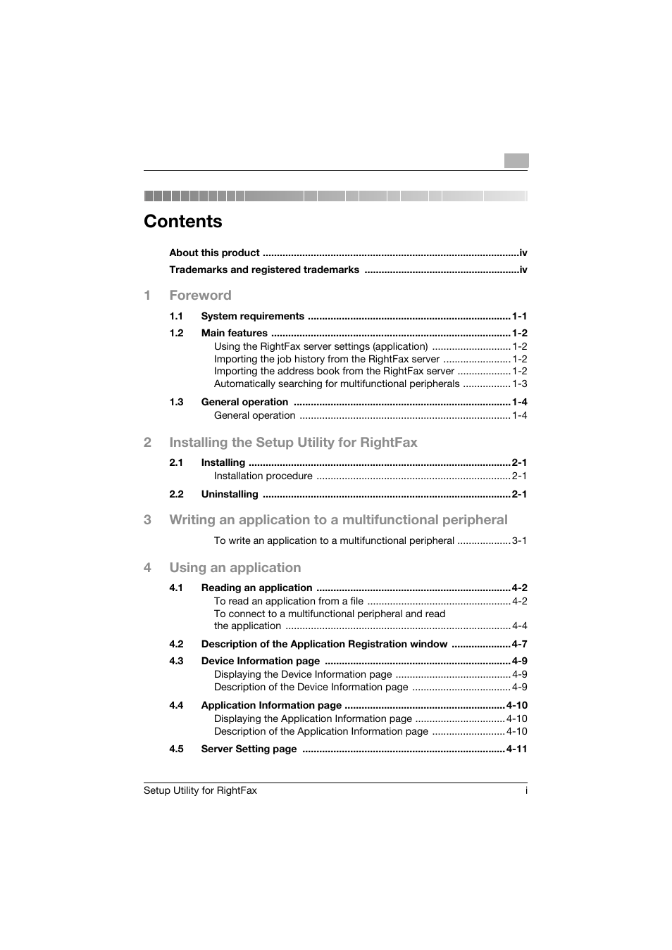 Konica Minolta bizhub 751 User Manual | Page 2 / 65