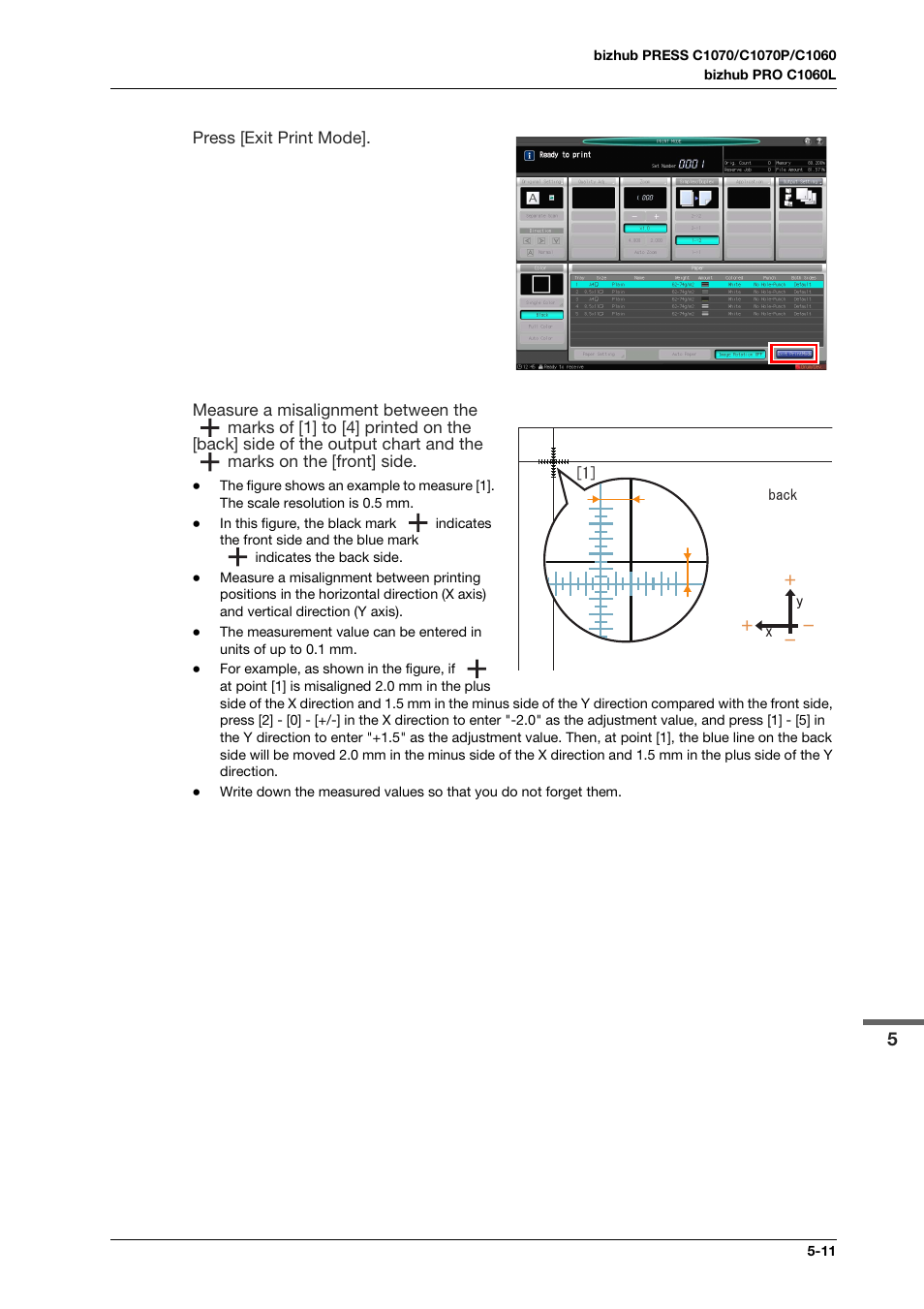 Konica Minolta bizhub PRO C1060L User Manual | Page 61 / 143