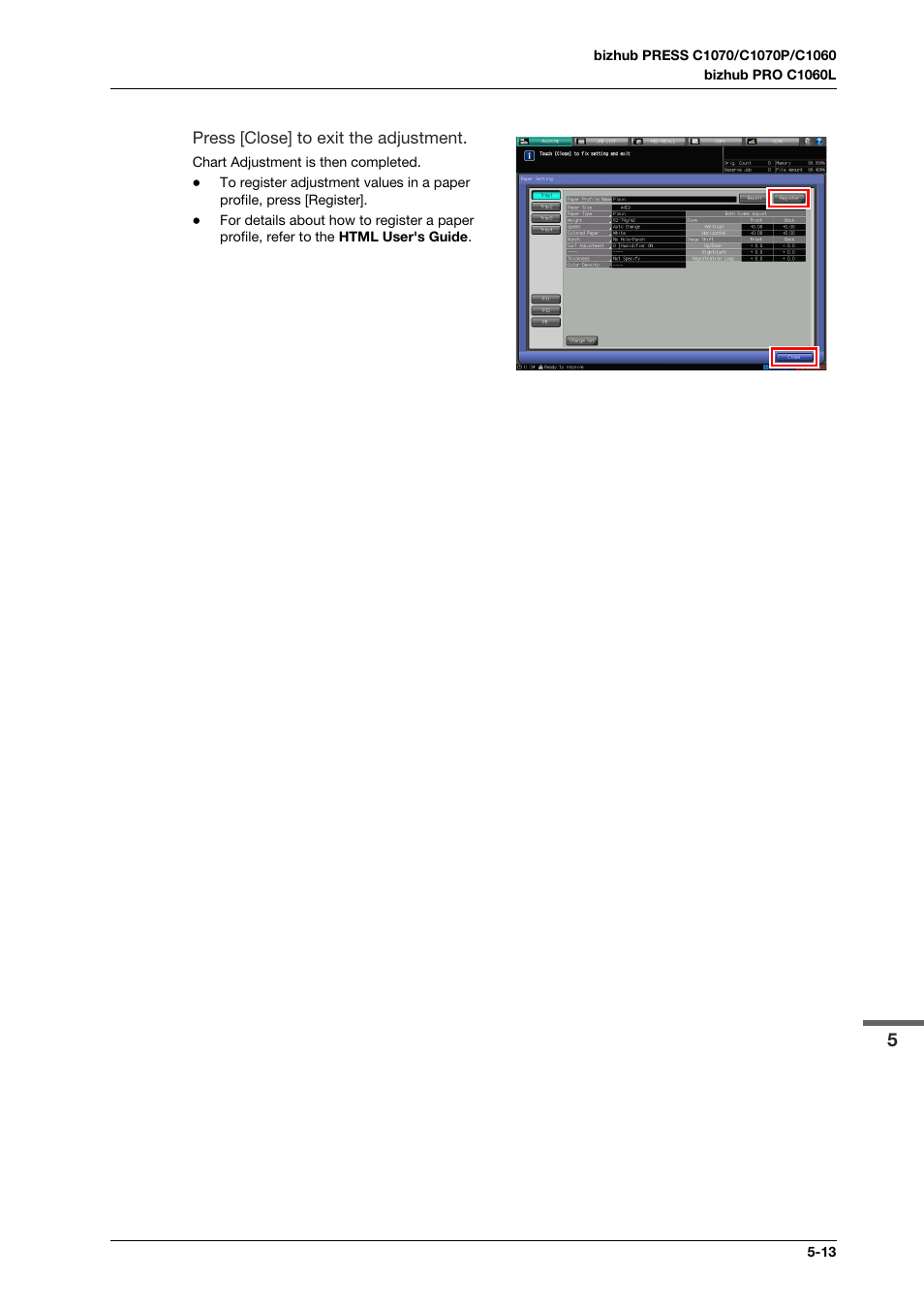 Konica Minolta bizhub PRO C1060L User Manual | Page 63 / 143