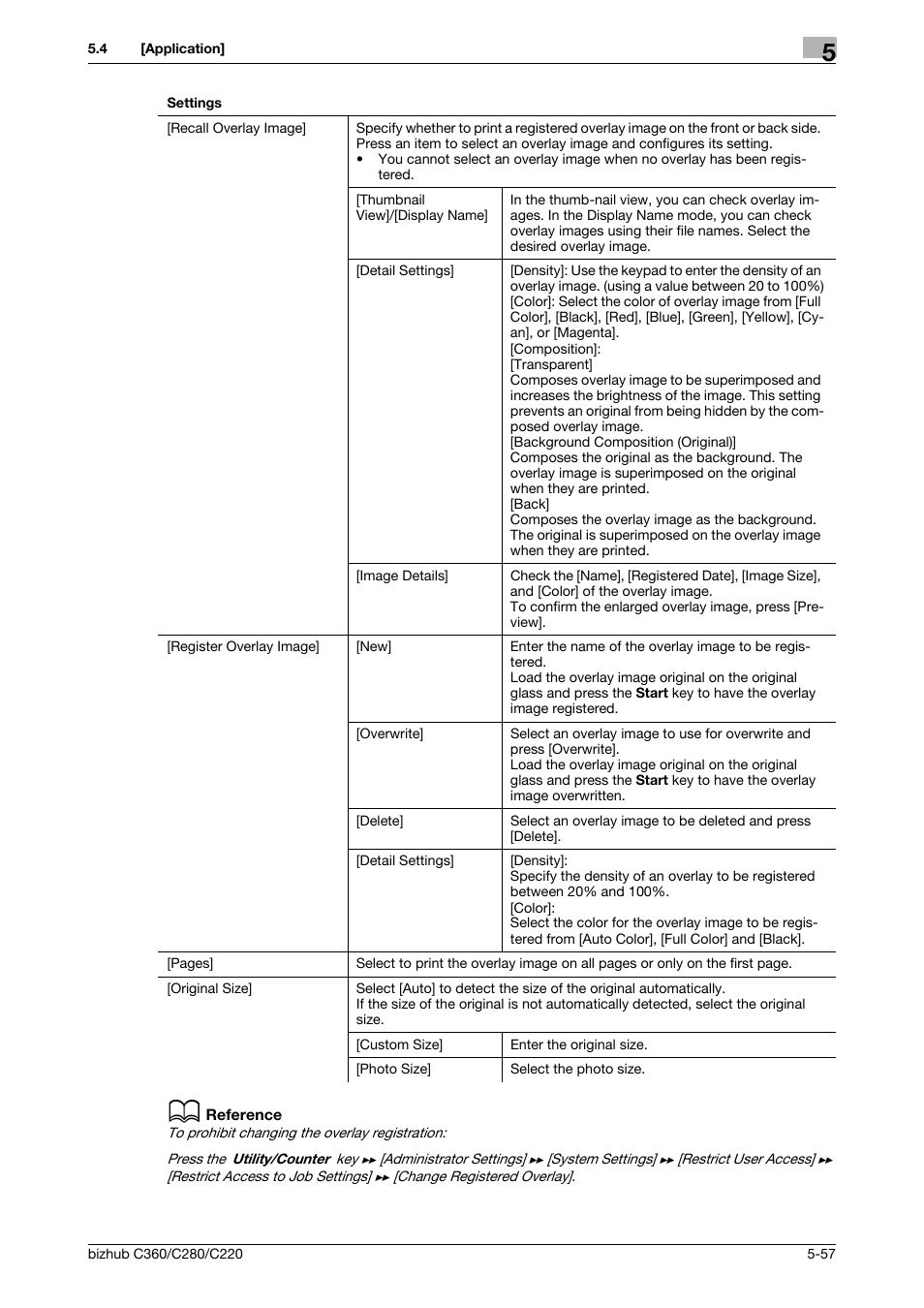 Konica Minolta BIZHUB C360 User Manual | Page 114 / 285