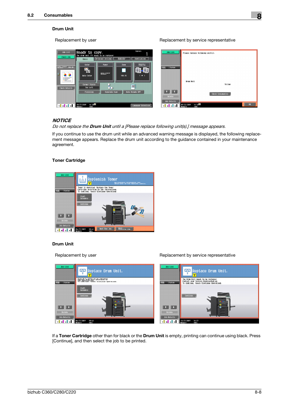 Konica Minolta BIZHUB C360 User Manual | Page 198 / 285