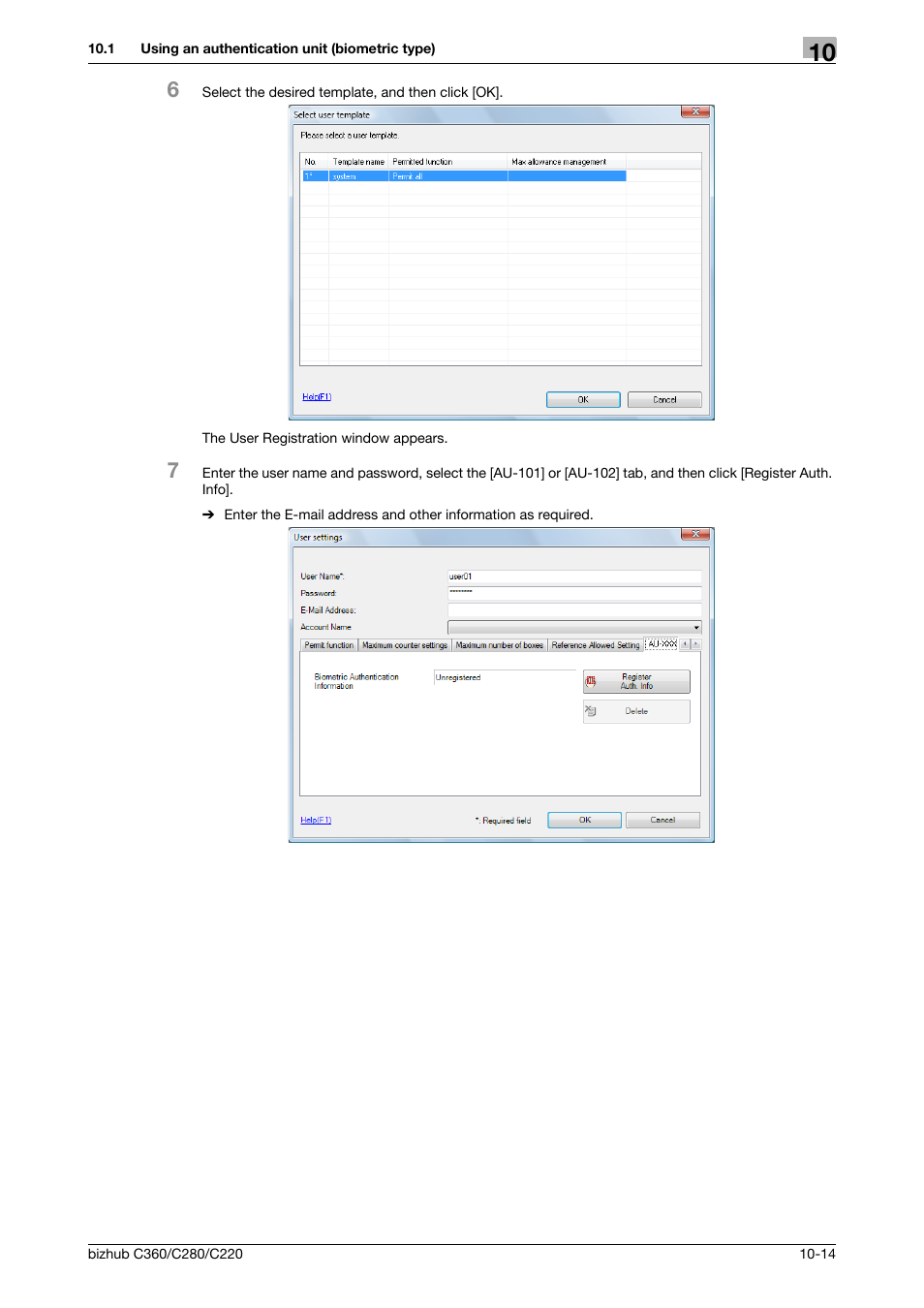 Konica Minolta BIZHUB C360 User Manual | Page 228 / 285