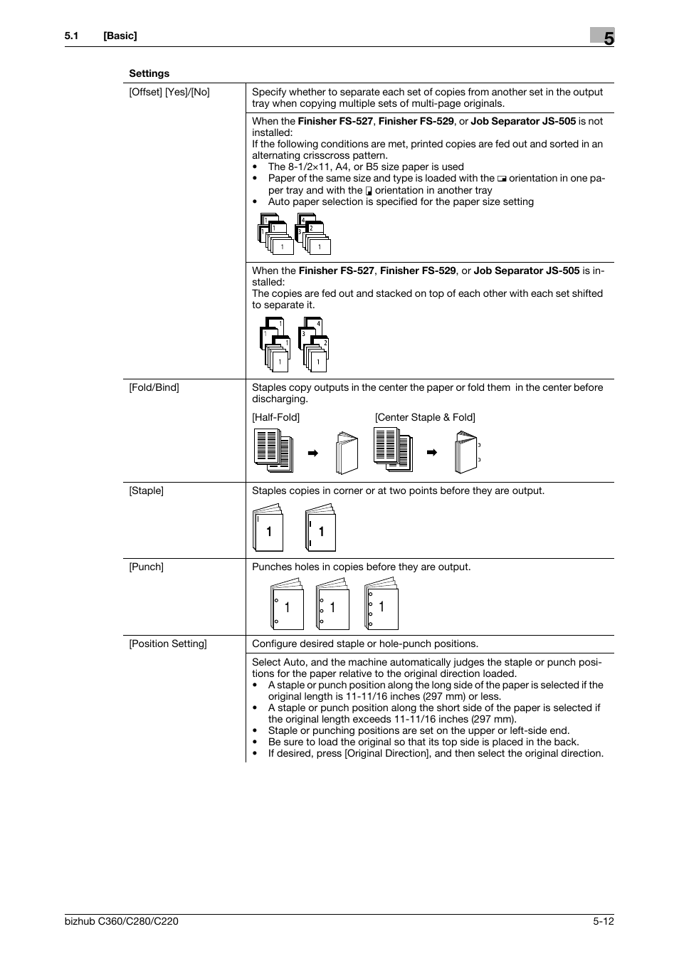 Konica Minolta BIZHUB C360 User Manual | Page 69 / 285