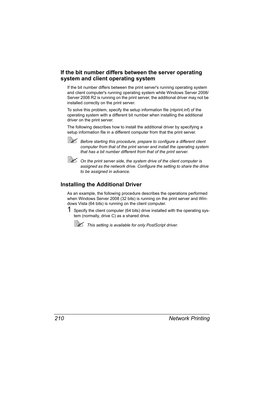 Installing the additional driver | Konica Minolta magicolor 5650 User Manual | Page 230 / 430