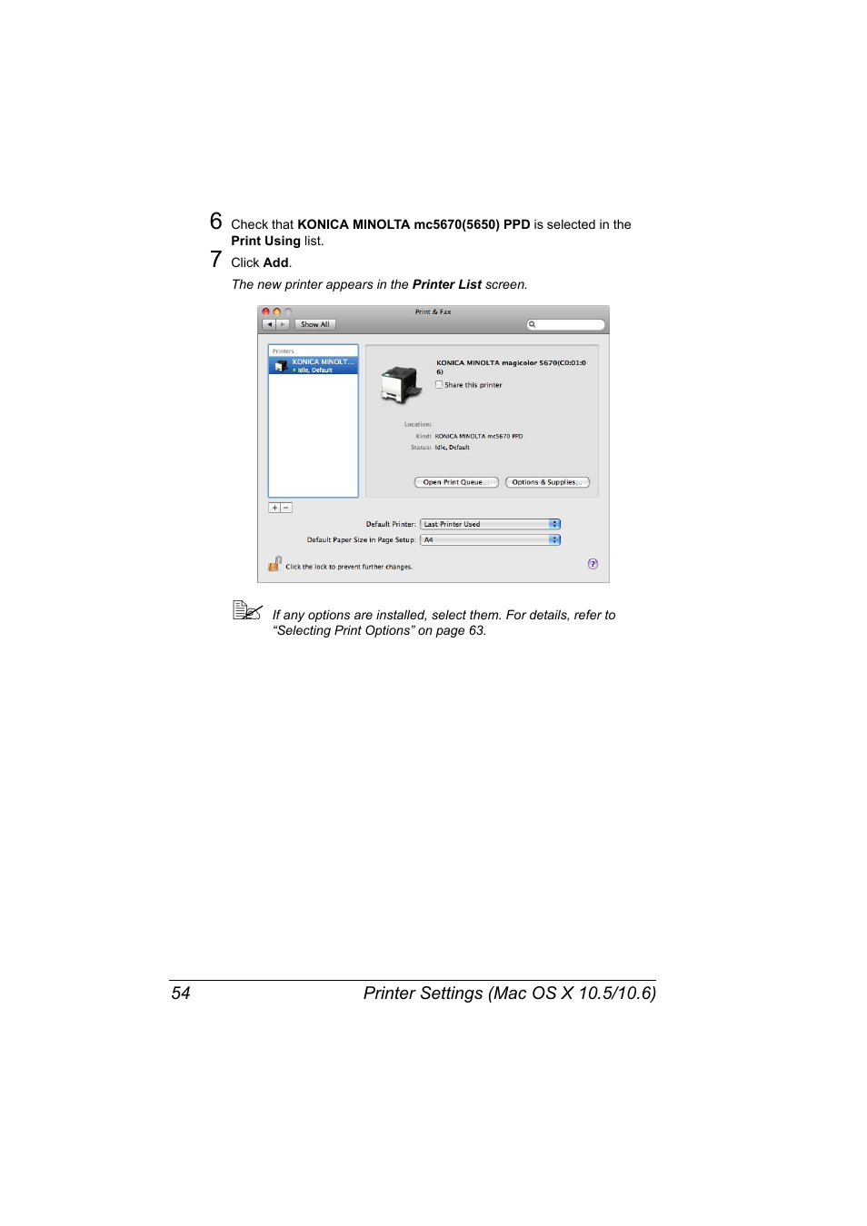 Konica Minolta magicolor 5650 User Manual | Page 74 / 430