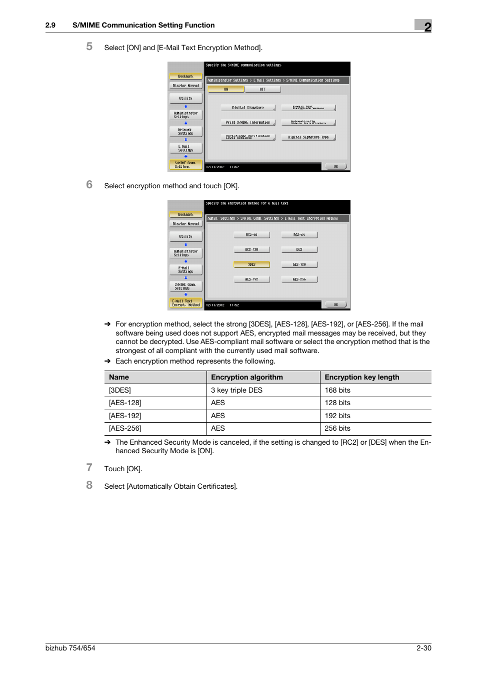 Konica Minolta bizhub 754 User Manual | Page 42 / 59