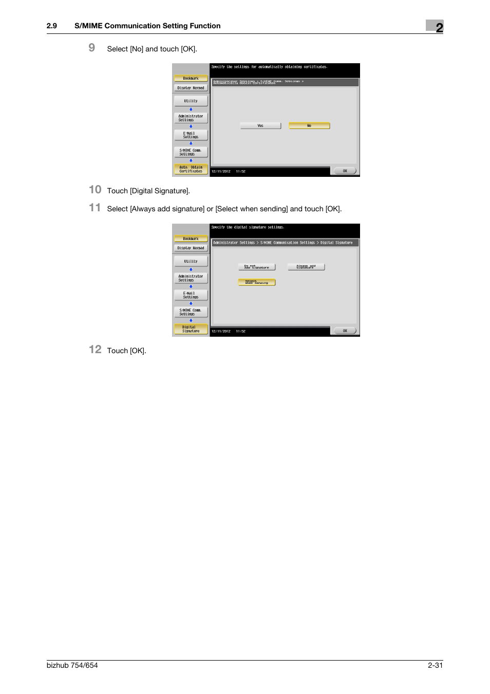 Konica Minolta bizhub 754 User Manual | Page 43 / 59