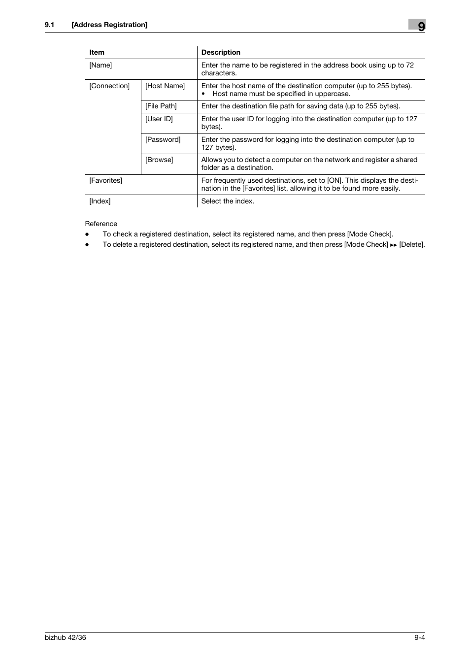 Konica Minolta bizhub 42 User Manual | Page 112 / 158