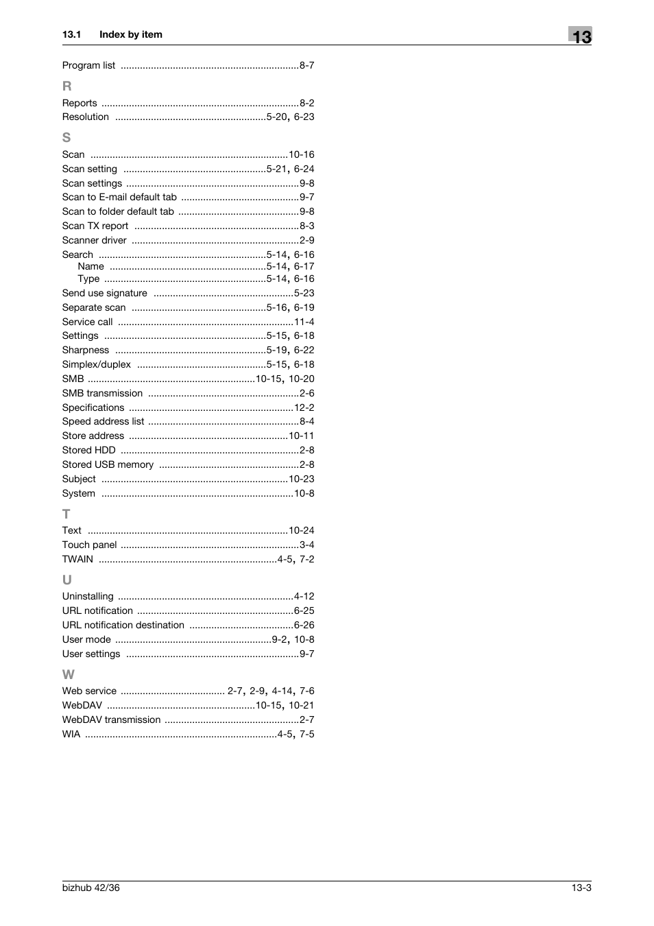 Konica Minolta bizhub 42 User Manual | Page 155 / 158