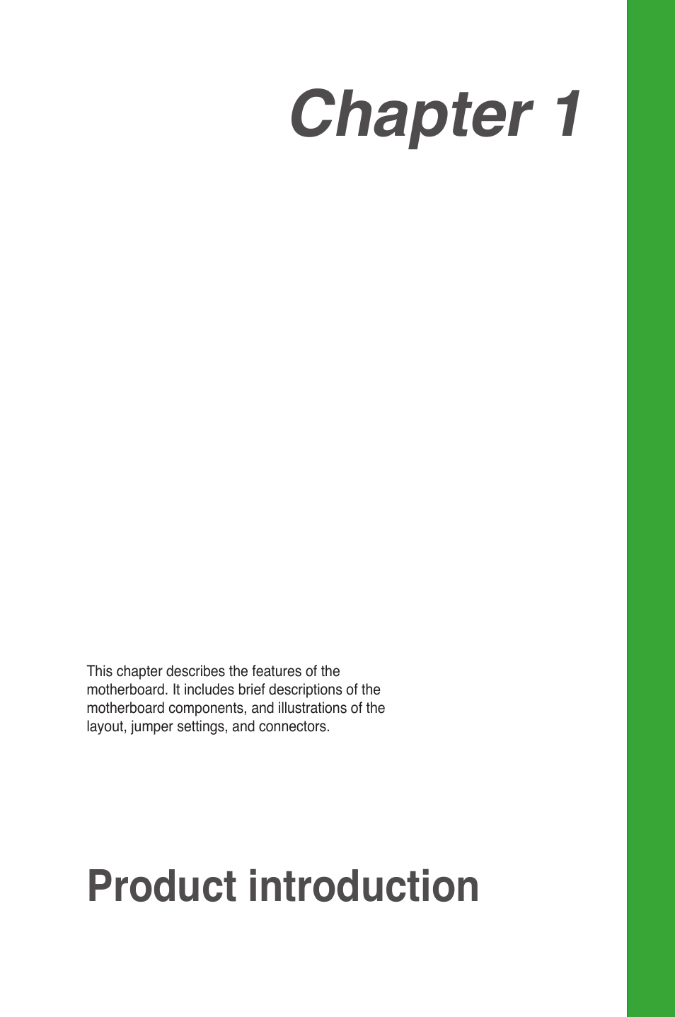 Chapter 1, Product introduction | Asus K8V-XE User Manual | Page 13 / 86