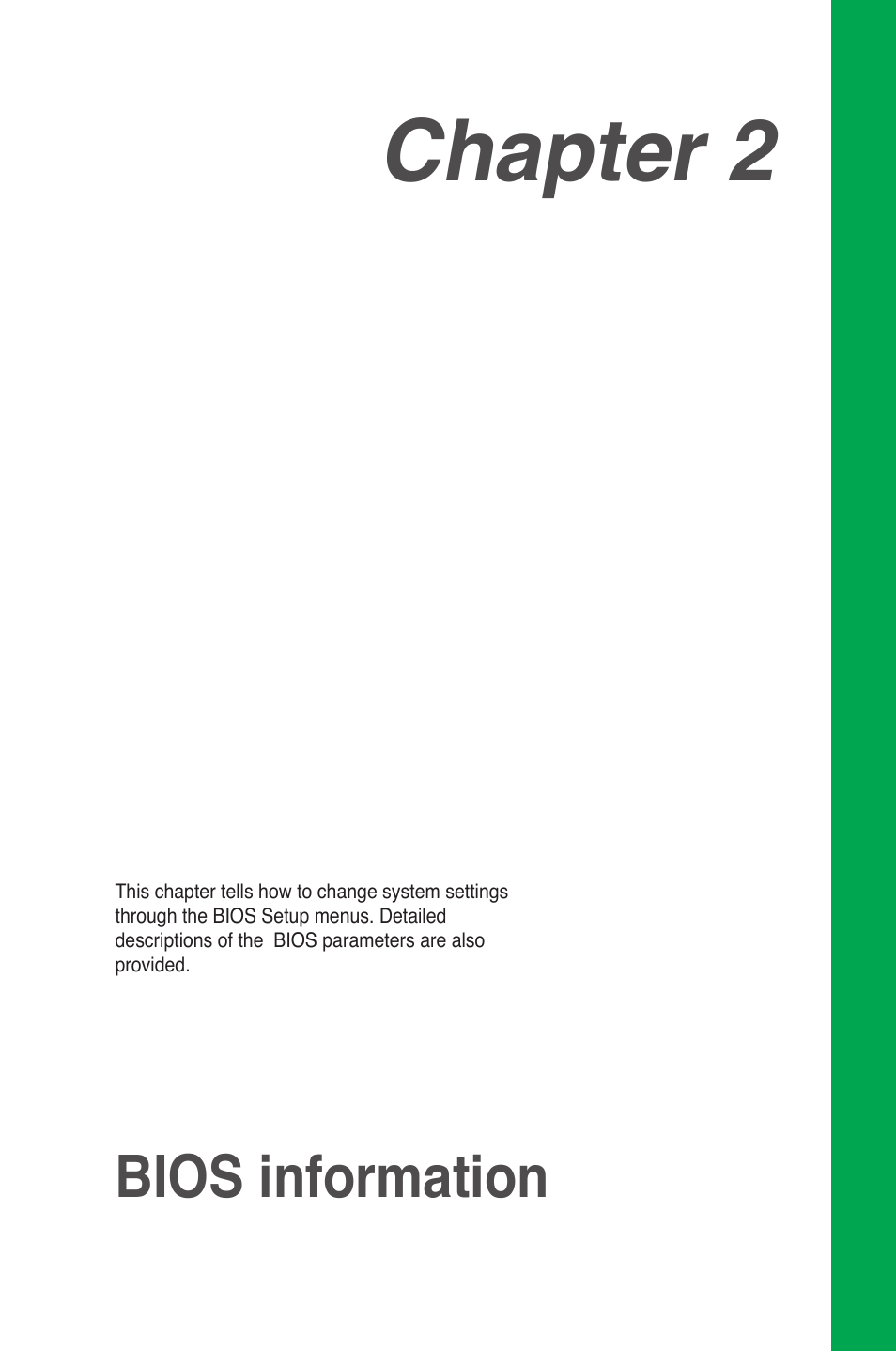 Chapter 2, Bios information | Asus K8V-XE User Manual | Page 39 / 86