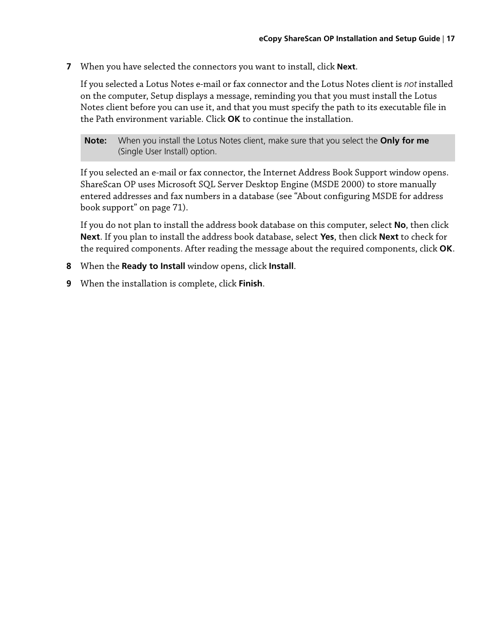 Konica Minolta eCopy User Manual | Page 25 / 224