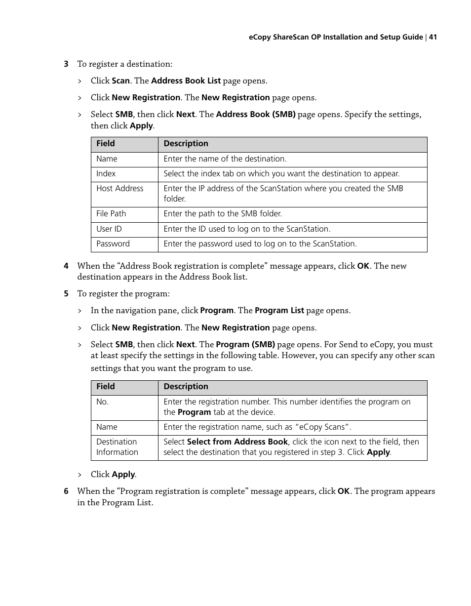 Konica Minolta eCopy User Manual | Page 49 / 224