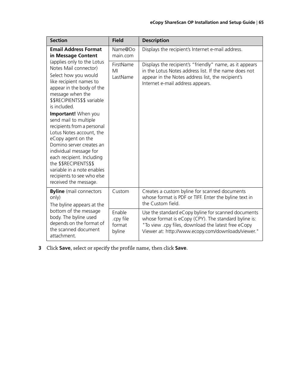 Konica Minolta eCopy User Manual | Page 73 / 224