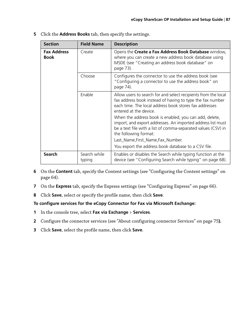 Konica Minolta eCopy User Manual | Page 95 / 224