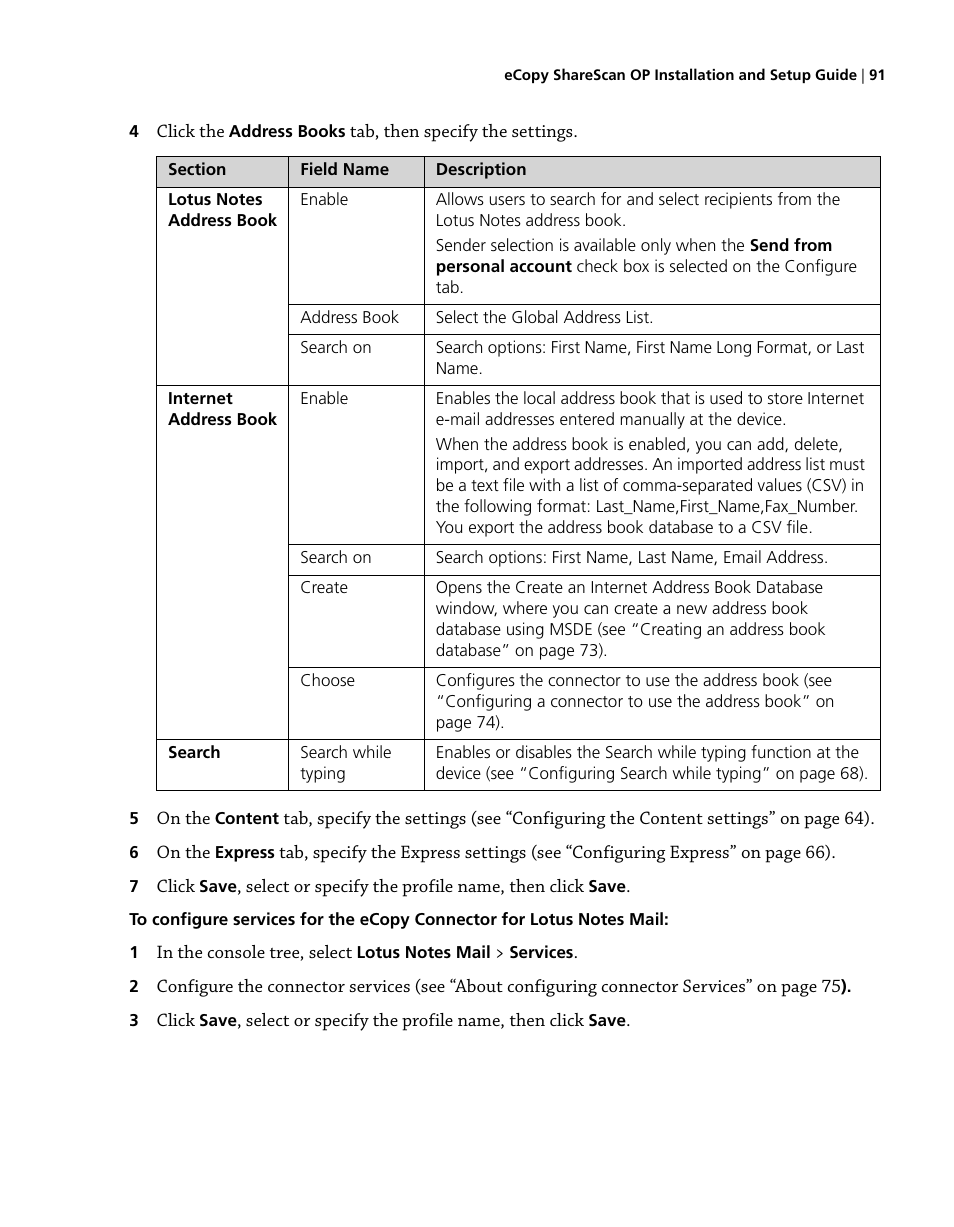 Konica Minolta eCopy User Manual | Page 99 / 224