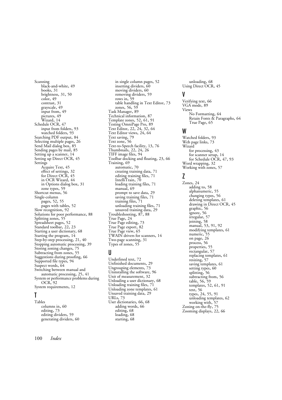 Konica Minolta Unity User Manual | Page 100 / 100