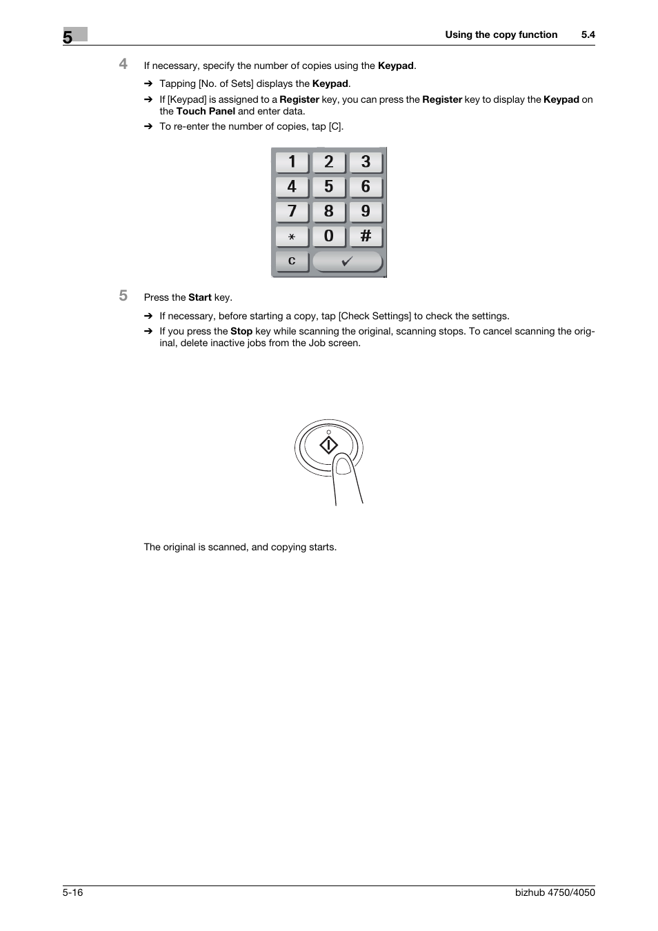 Konica Minolta bizhub 4050 User Manual | Page 58 / 70