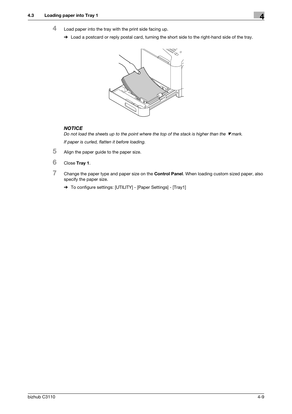 Konica Minolta bizhub C3110 User Manual | Page 53 / 82