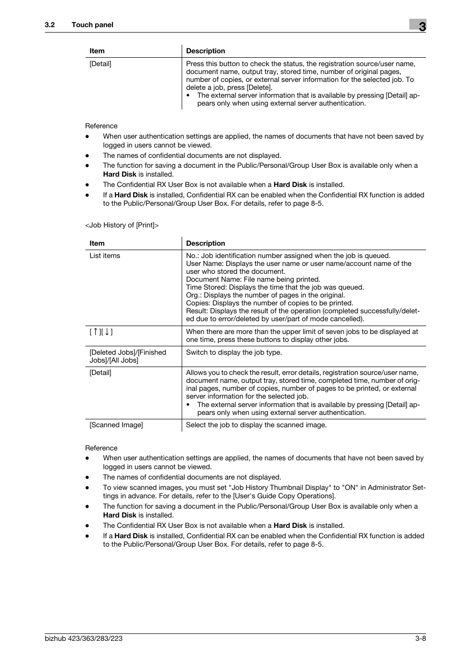 Konica Minolta BIZHUB 223 User Manual | Page 40 / 302