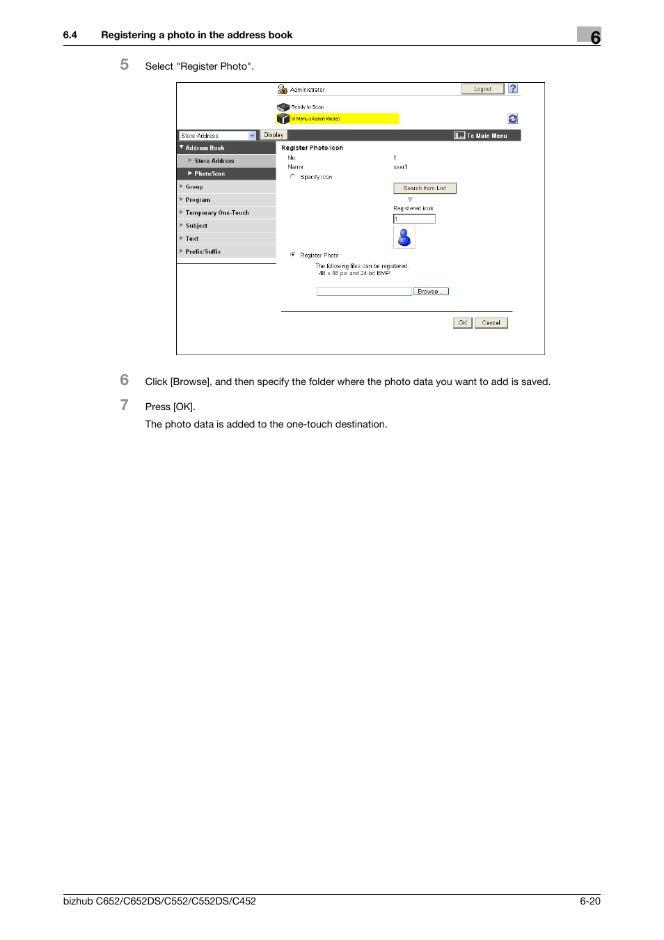 Konica Minolta BIZHUB C652DS User Manual | Page 70 / 110