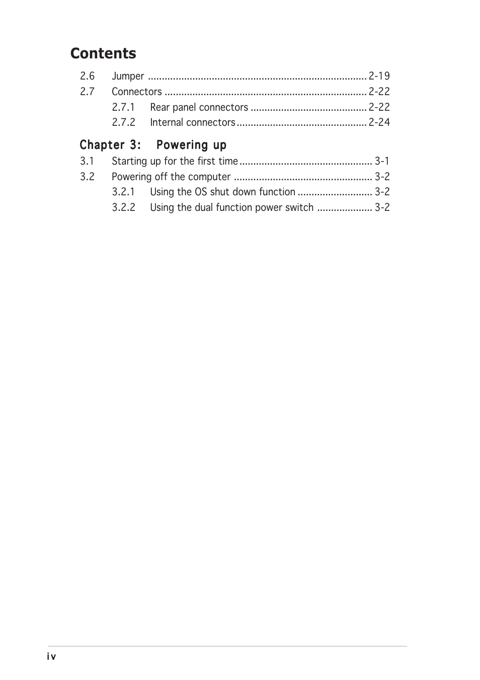 Asus M2R32-MVP User Manual | Page 4 / 60