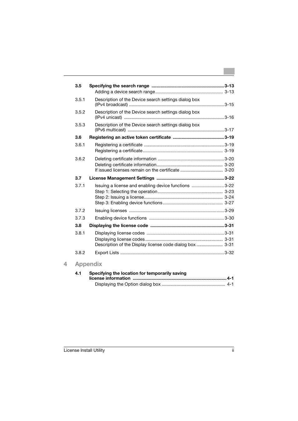 4appendix | Konica Minolta bizhub C754 User Manual | Page 3 / 42