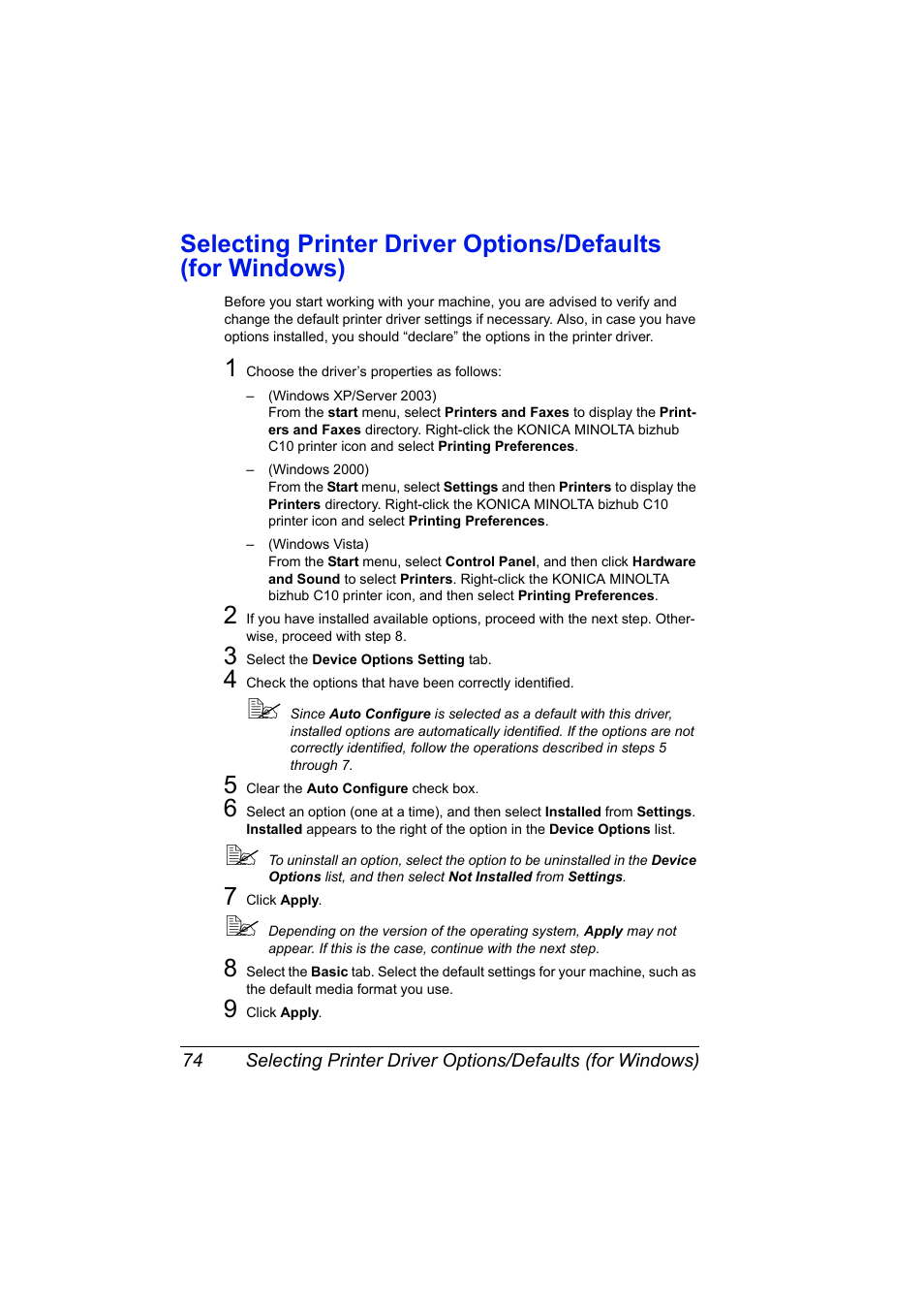 Konica Minolta bizhub C10X User Manual | Page 88 / 236