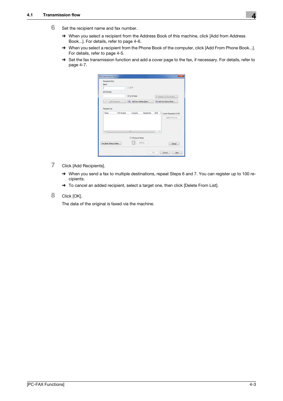 Konica Minolta bizhub 4050 User Manual | Page 23 / 61