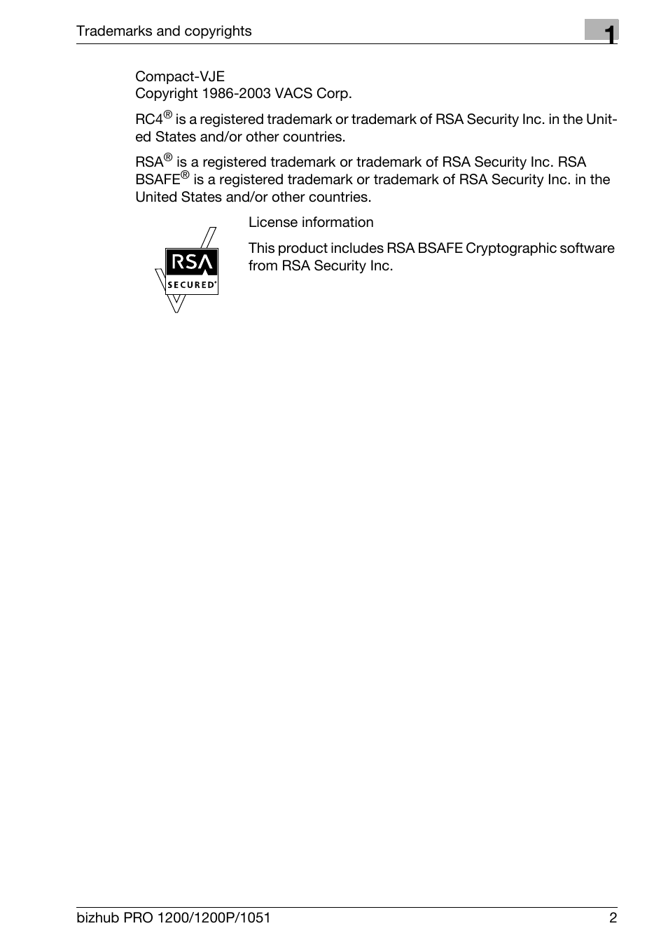 Konica Minolta bizhub PRO 1051 User Manual | Page 7 / 144