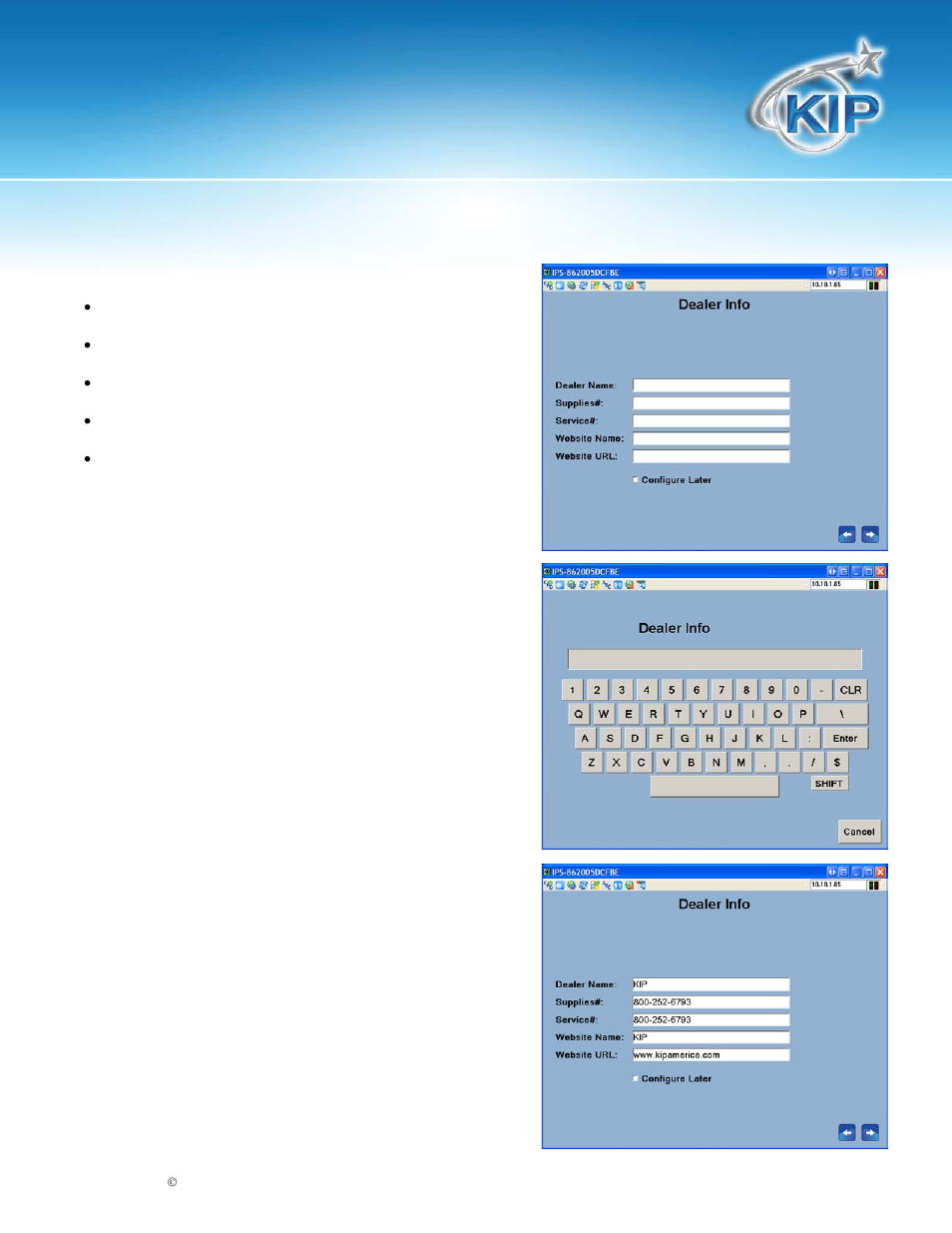 Kip restore/ghosting procedure | Konica Minolta KIP 7700 User Manual | Page 7 / 12